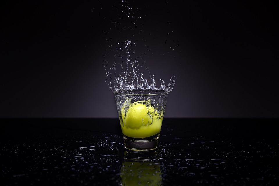 Jedlá soda s citronem