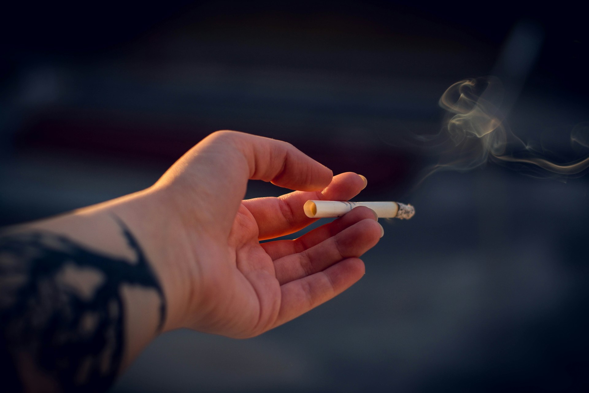 Cigaretový kouř