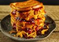 teplé sendviče, teplé sendviče recept, recept, sendviče, recept na sendviče