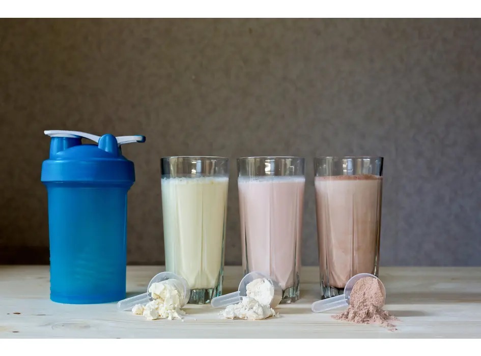 Různé příchutě proteinu